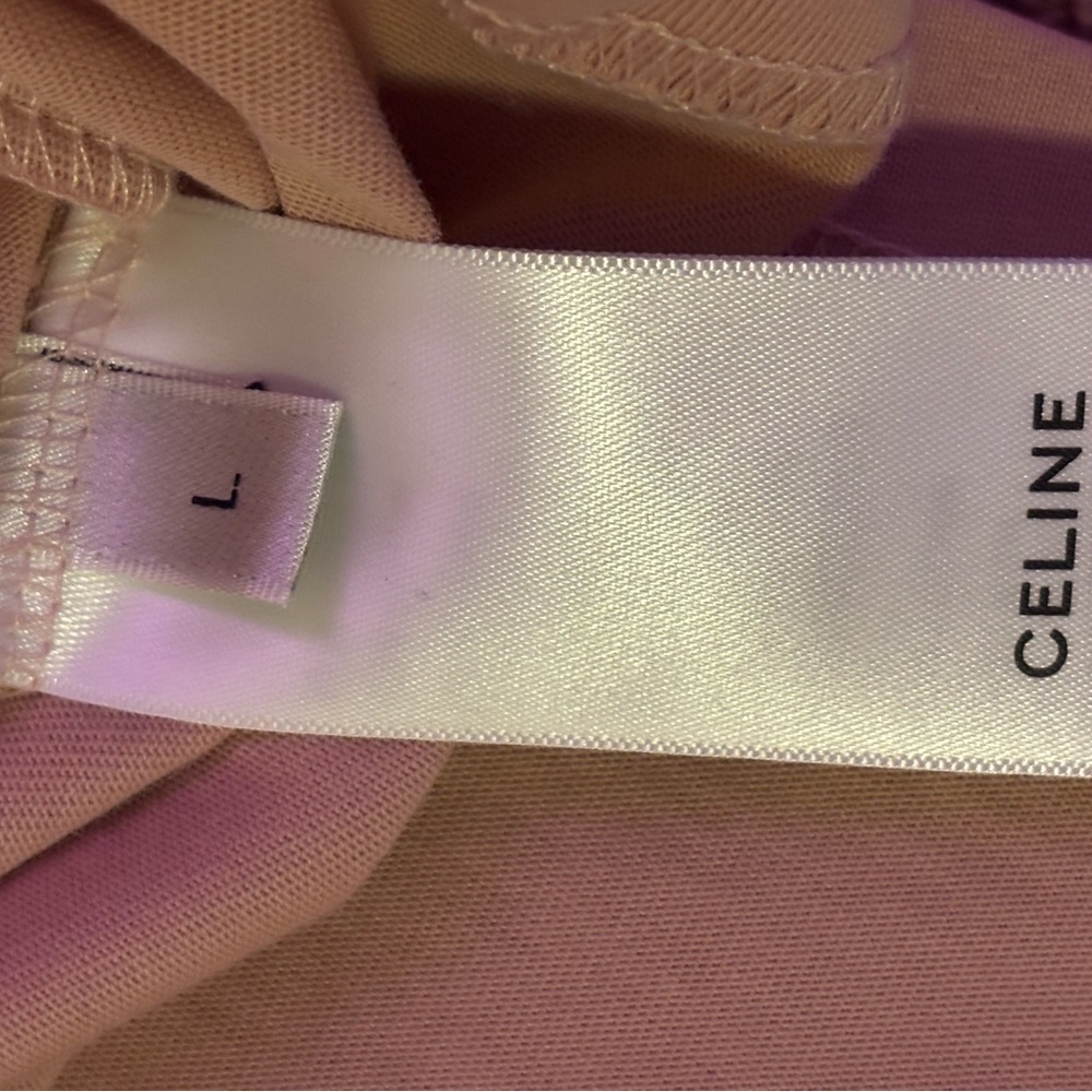 Celine Pink T-Shirt - Picture 4 of 4